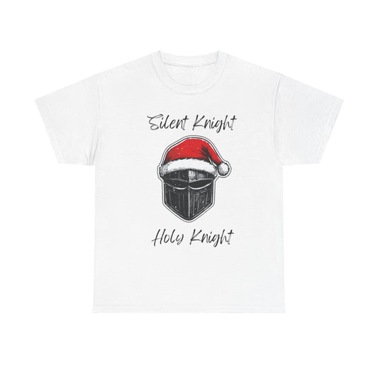 Silent Knight Holy Knight Unisex Heavy Cotton Tee Shirt