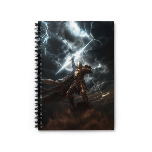 The Knight's Awakening Spiral Notebook - Ruled Line