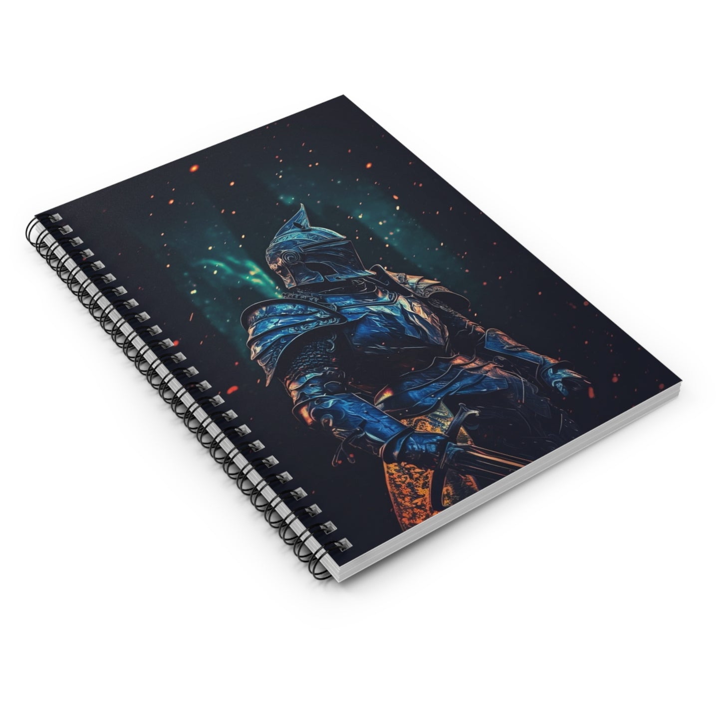 Dark Sentinel Spiral Notebook - Ruled Line