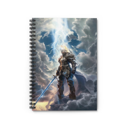 Guardian of the Divine Light Spiral Notebook - Ruled Line