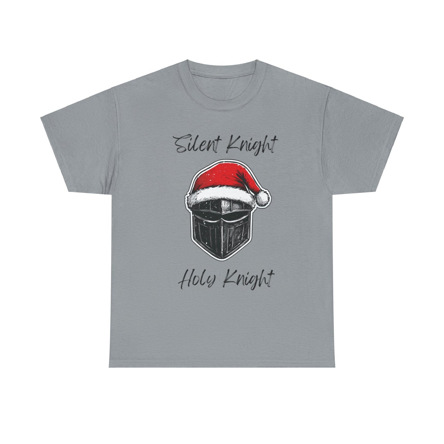 Silent Knight Holy Knight Unisex Heavy Cotton Tee Shirt