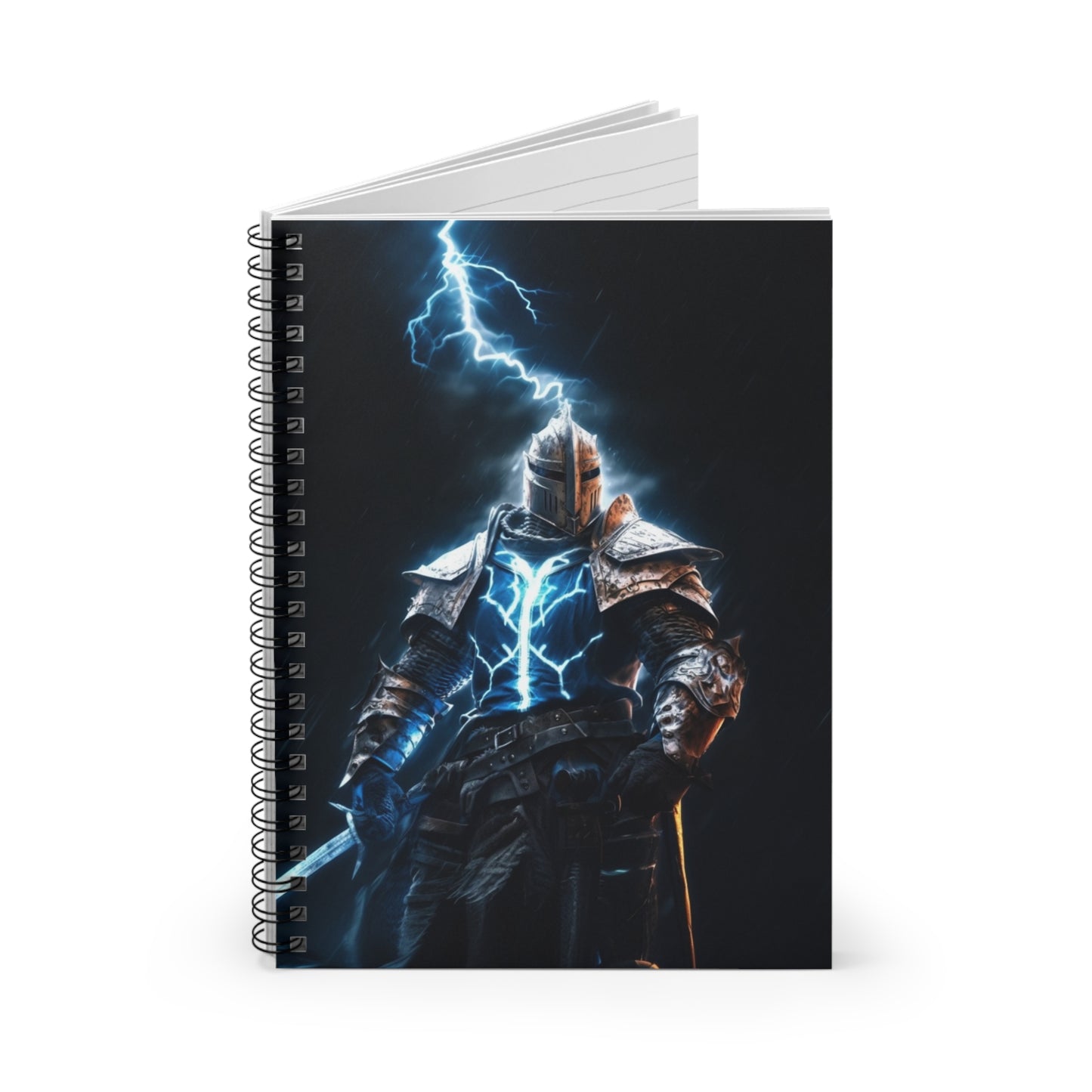 The Warrior of Thunder Spiral Notebook - Ruled Line