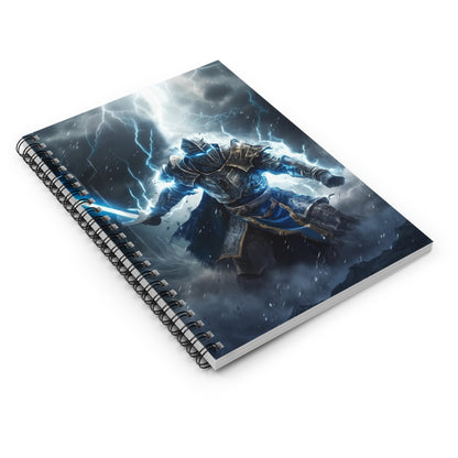 Lightning Knight Spiral Notebook - Ruled Line