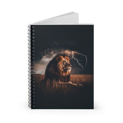 Storm's Majesty Spiral Notebook - Ruled Line