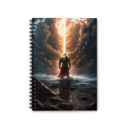 Celestial Knight Spiral Notebook - Ruled Line