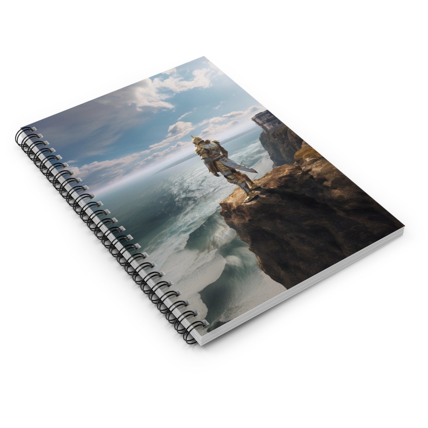 Beyond the Ocean's Horizon Spiral Notebook - Ruled Line