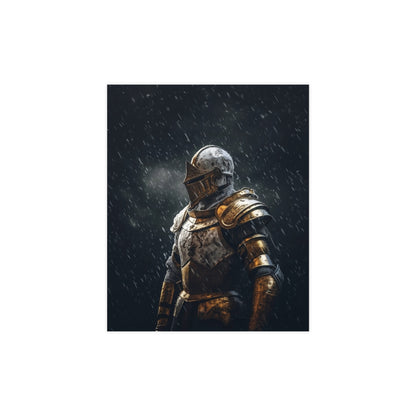 Vertical Matte Posters The Armored Guardian