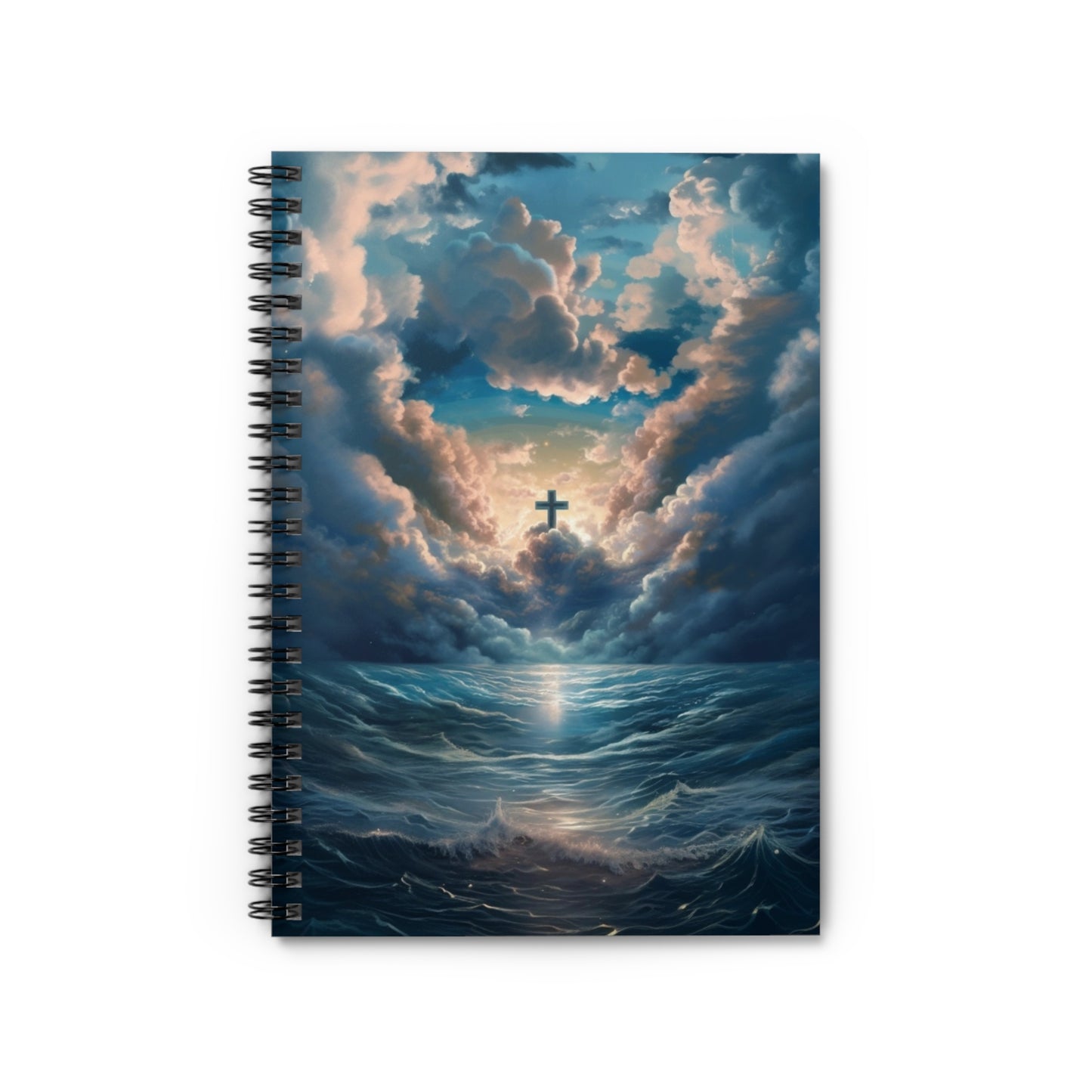 Heavenly Hope Spiral Notebook - Ruled Line