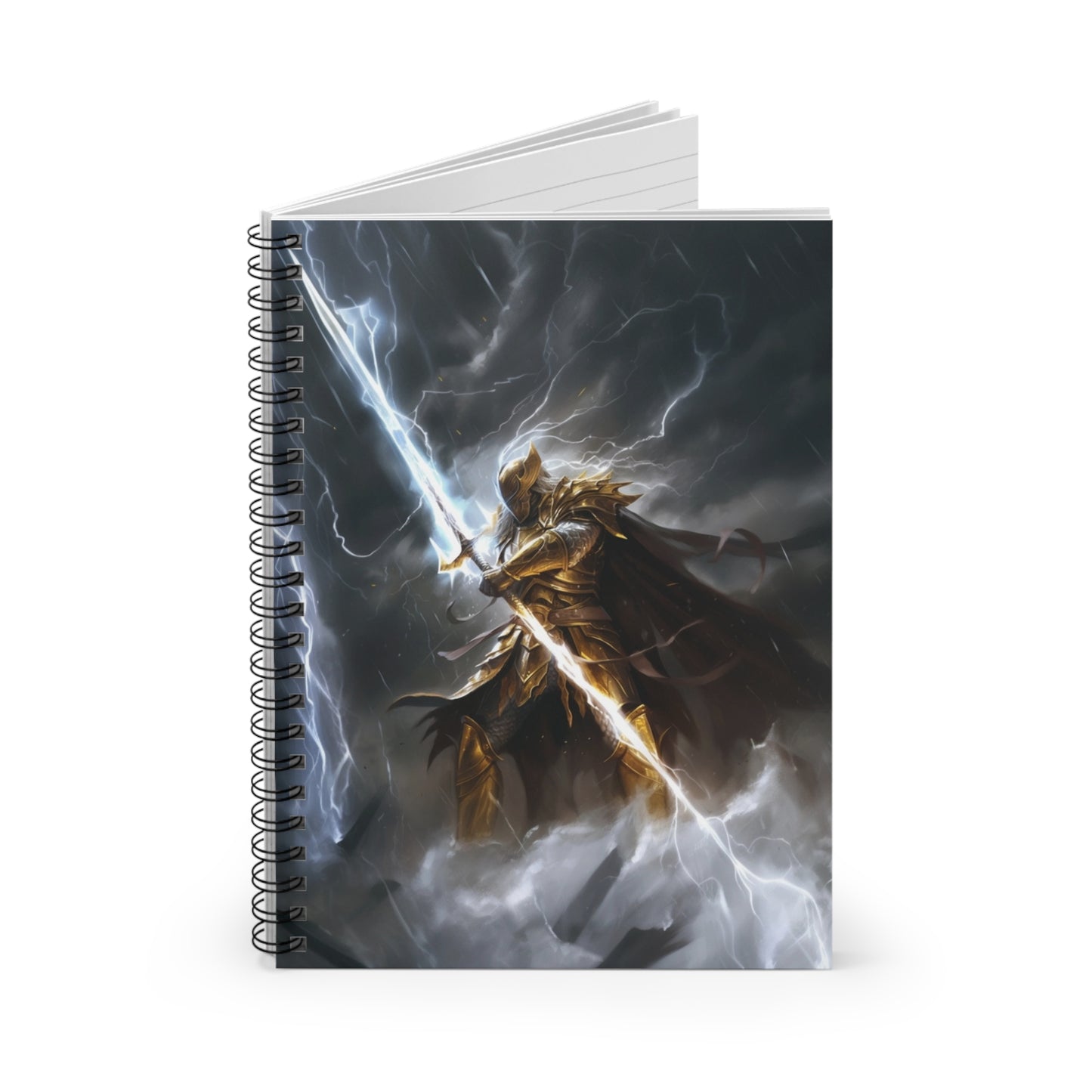 Thunder's Might Spiral Notebook - Ruled Line