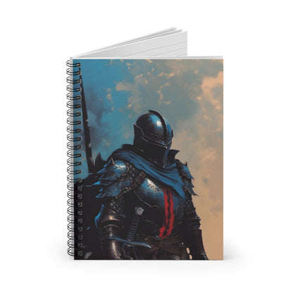 The Secret of the Dark Armor Spiral Notebook - Ruled Line