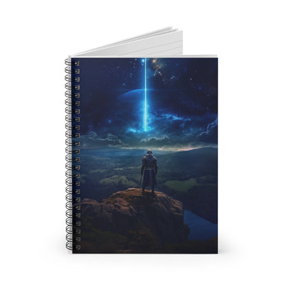 Celestial Vision Spiral Notebook - Ruled Line