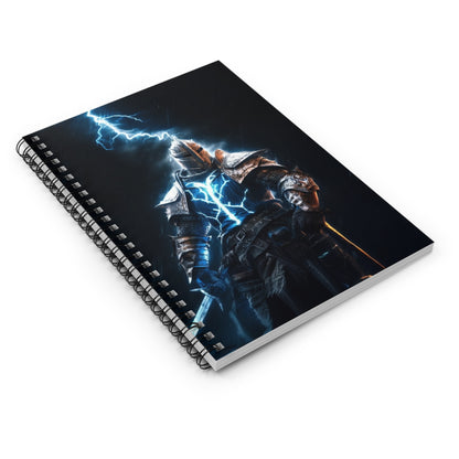 The Warrior of Thunder Spiral Notebook - Ruled Line