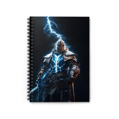 The Warrior of Thunder Spiral Notebook - Ruled Line