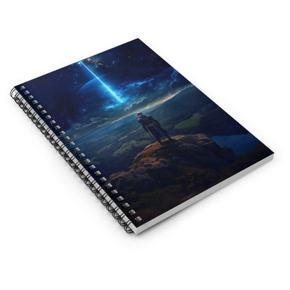 Celestial Vision Spiral Notebook - Ruled Line