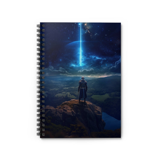 Celestial Vision Spiral Notebook - Ruled Line