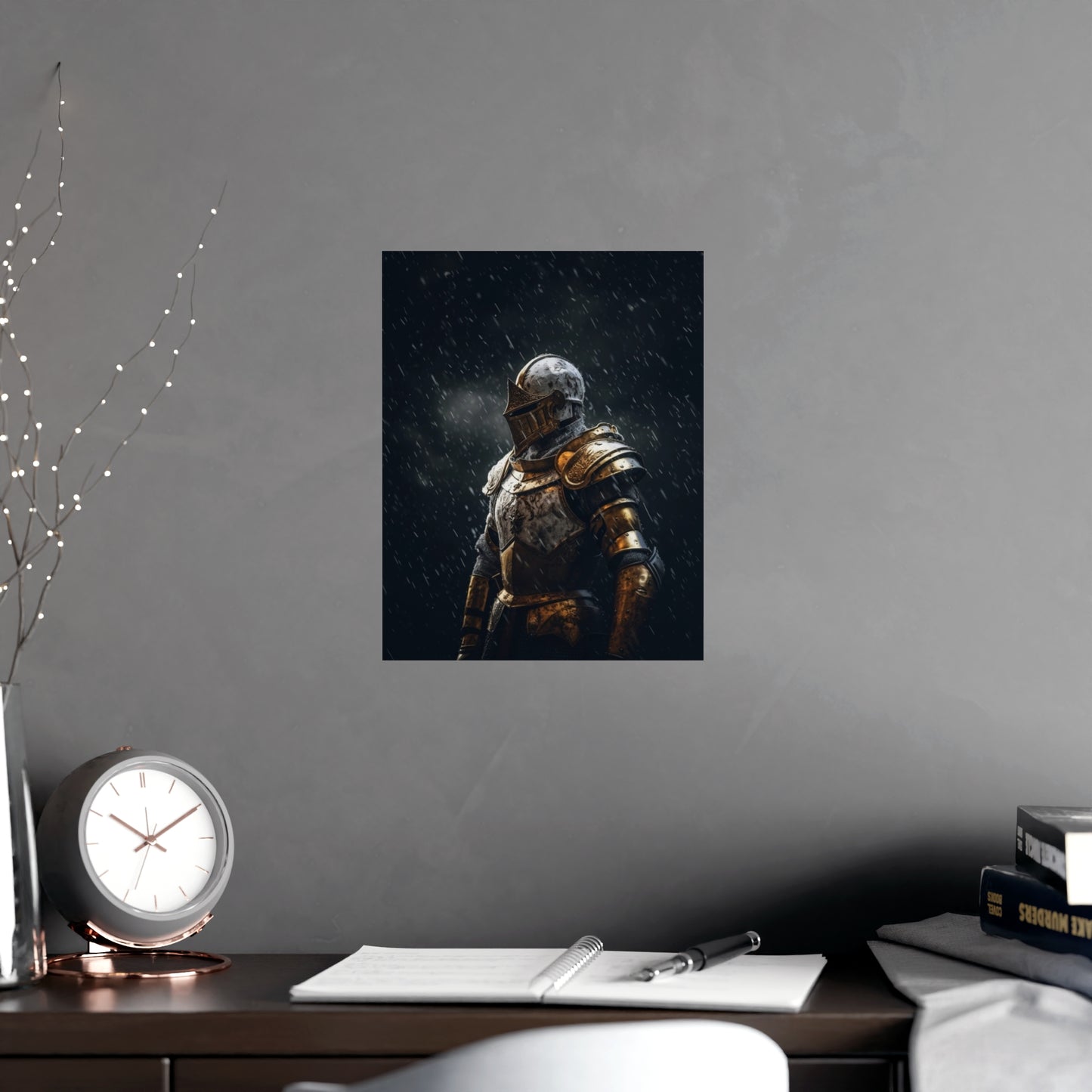 Vertical Matte Posters The Armored Guardian