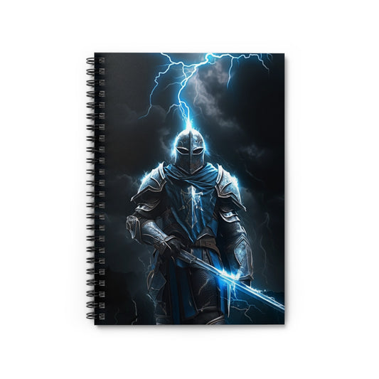 The Electrified Knight Spiral Notebook - Ruled Line