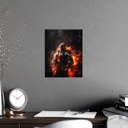 Vertical Matte Posters Inferno Guardian