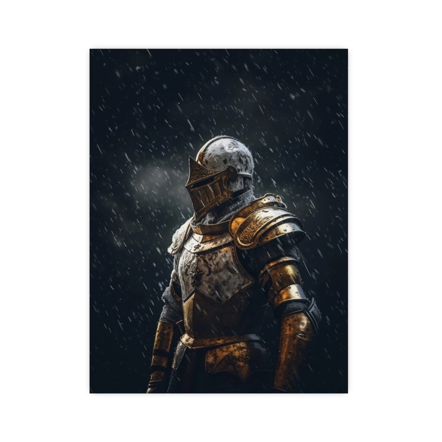 Vertical Matte Posters The Armored Guardian