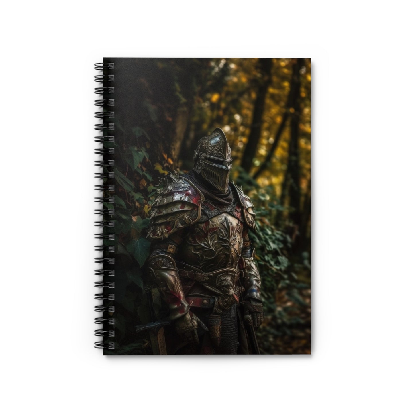 Guardian of the Enchanted Woods Spiral Notebook - Ruled Line