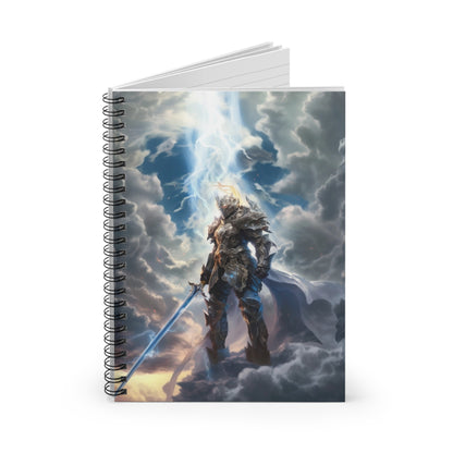 Guardian of the Divine Light Spiral Notebook - Ruled Line