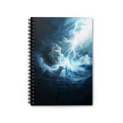 Power and Peace Spiral Notebook - Ruled Line