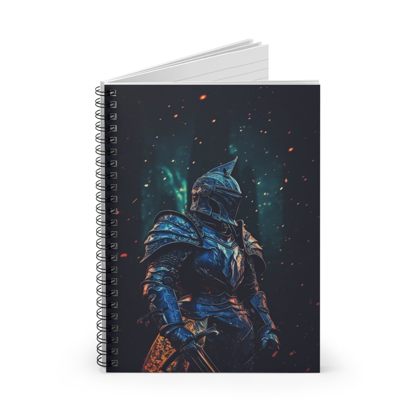 Dark Sentinel Spiral Notebook - Ruled Line