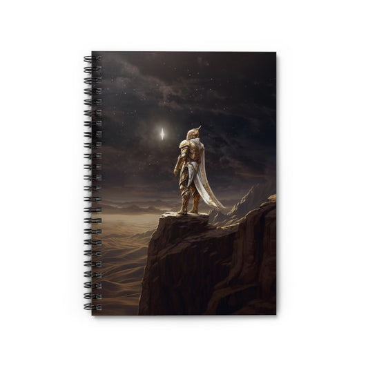 Starlight's Knight Spiral Notebook - Ruled Line