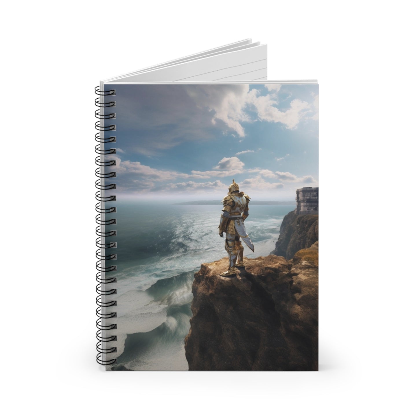 Beyond the Ocean's Horizon Spiral Notebook - Ruled Line