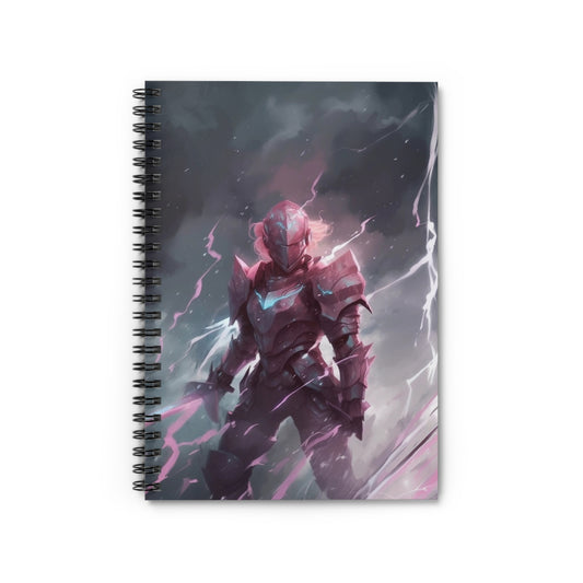 Warrior of the Thunderous Sky Spiral Notebook - Ruled Line