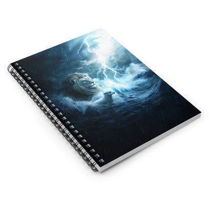 Power and Peace Spiral Notebook - Ruled Line