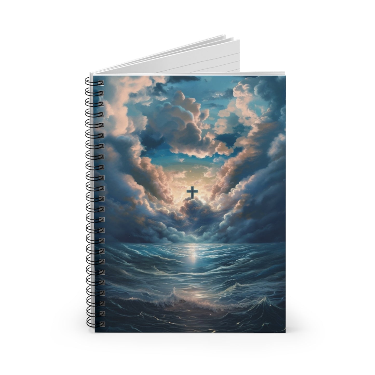 Heavenly Hope Spiral Notebook - Ruled Line