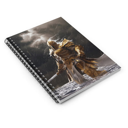 The Golden Warrior Spiral Notebook - Ruled Line