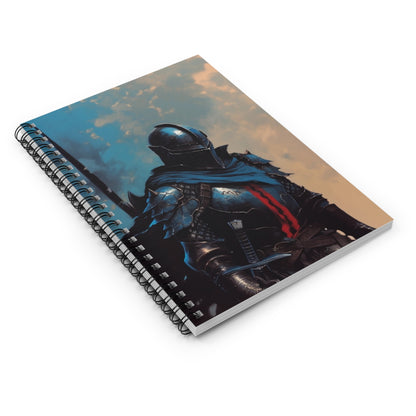 The Secret of the Dark Armor Spiral Notebook - Ruled Line