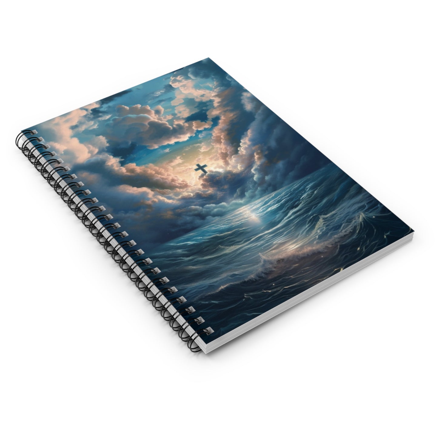 Heavenly Hope Spiral Notebook - Ruled Line