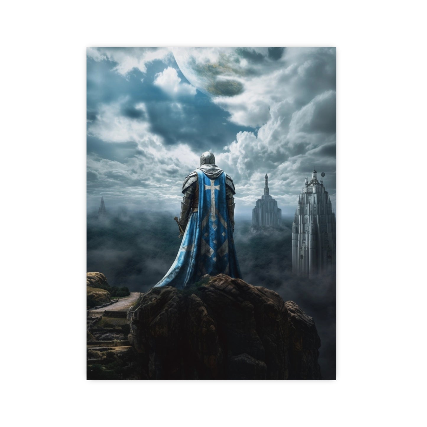 Vertical Matte Posters Knight of the Moonlit Watch