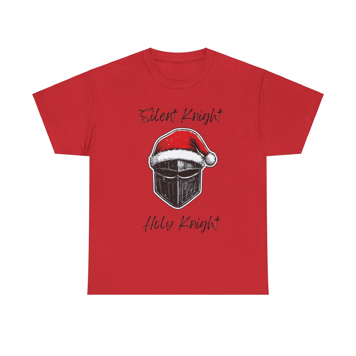 Silent Knight Holy Knight Unisex Heavy Cotton Tee Shirt