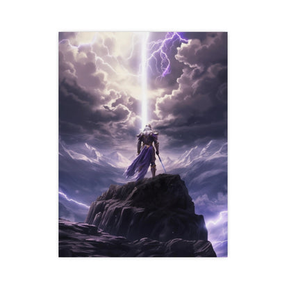 Vertical Matte Posters The Armored Guardian