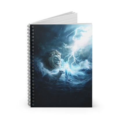 Power and Peace Spiral Notebook - Ruled Line