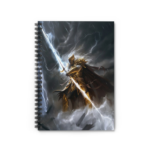 Thunder's Might Spiral Notebook - Ruled Line